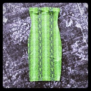 AKIRA Snakeskin dress 🐍